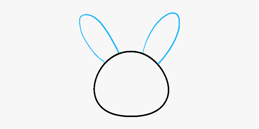 How To Draw Bunny - Rabbit, HD Png Download, Free Download