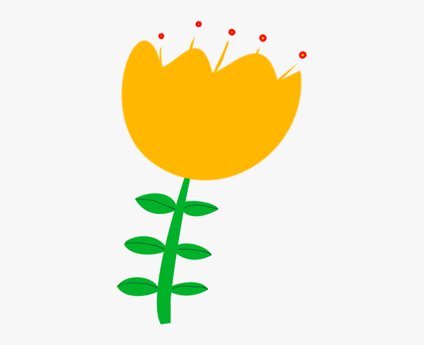 Cute Decorative Flower Drawing - Cute Flower Illustration Png, Transparent Png, Free Download