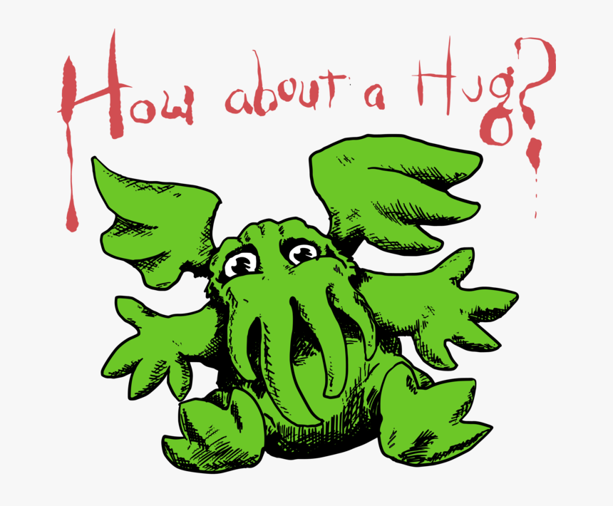 Transparent Cthulhu Png - Cthulhu Hug, Png Download, Free Download