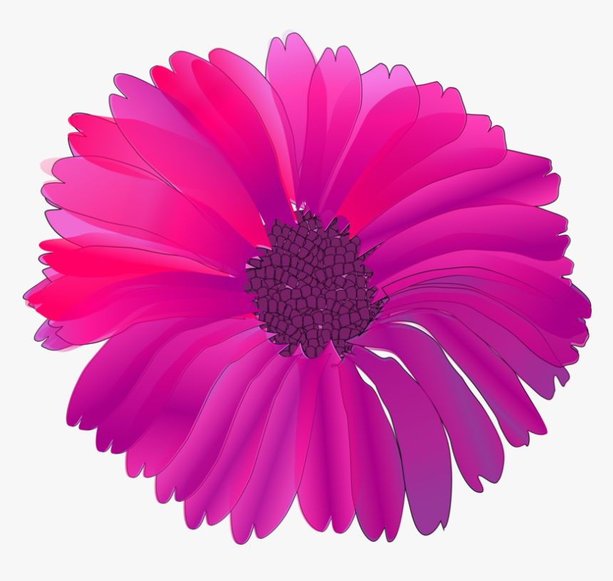 Pink,chrysanths,flower - Pink Flower Clip Art, HD Png Download, Free Download