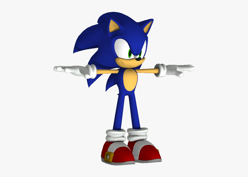 Sonic Unleashed Sonic Model, HD Png Download, Free Download