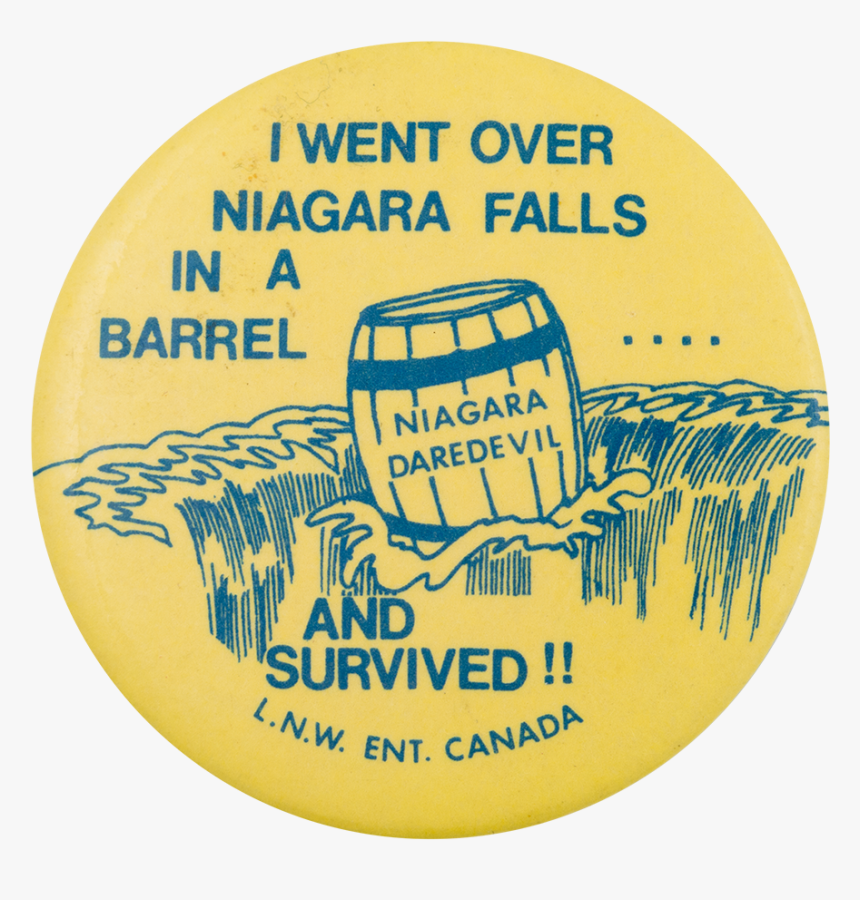 Niagara Daredevil Event Button Museum - Circle, HD Png Download, Free Download