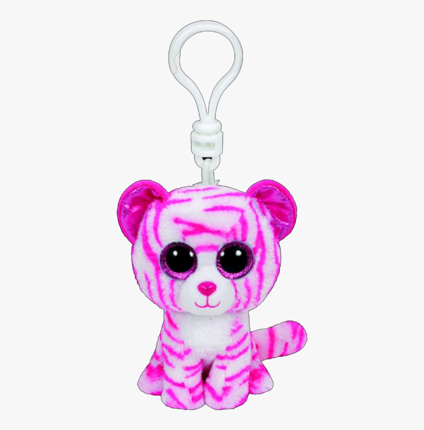 Beanie Boo Clip Ons Asia White Tiger - Ty Beanie Boo Asia, HD Png Download, Free Download