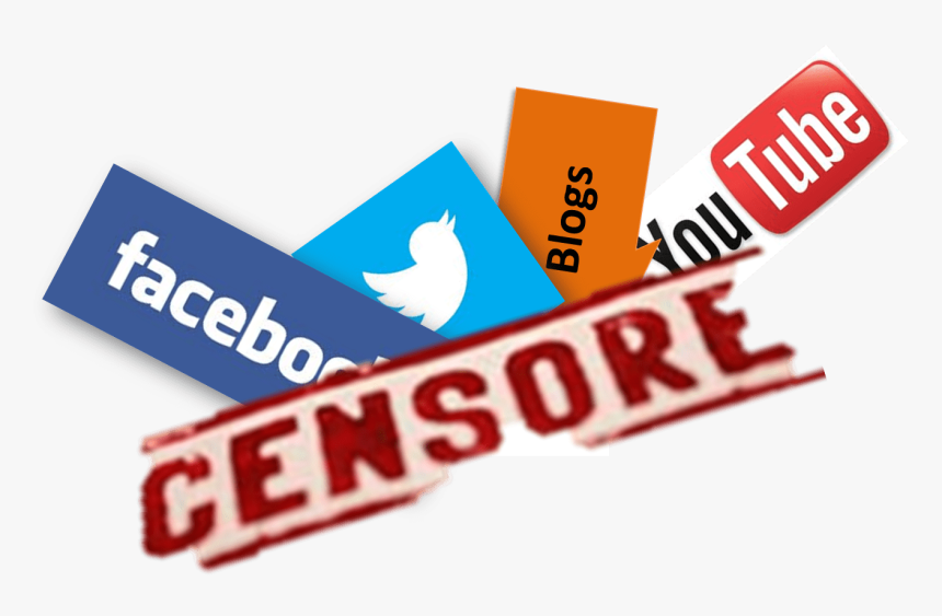 Social Media Ban - Censorship Media, HD Png Download, Free Download