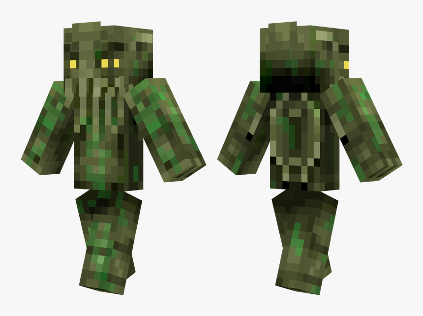 Minecraft Dark Steve Skin, HD Png Download, Free Download