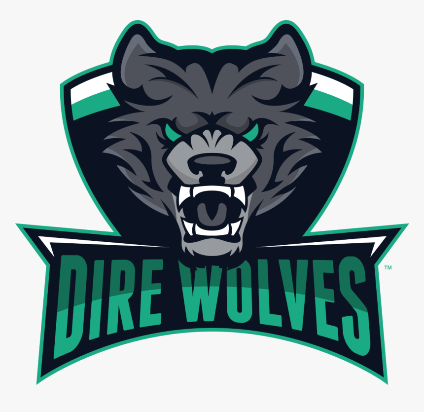 Dire Wolveslogo Square - Illustration, HD Png Download, Free Download