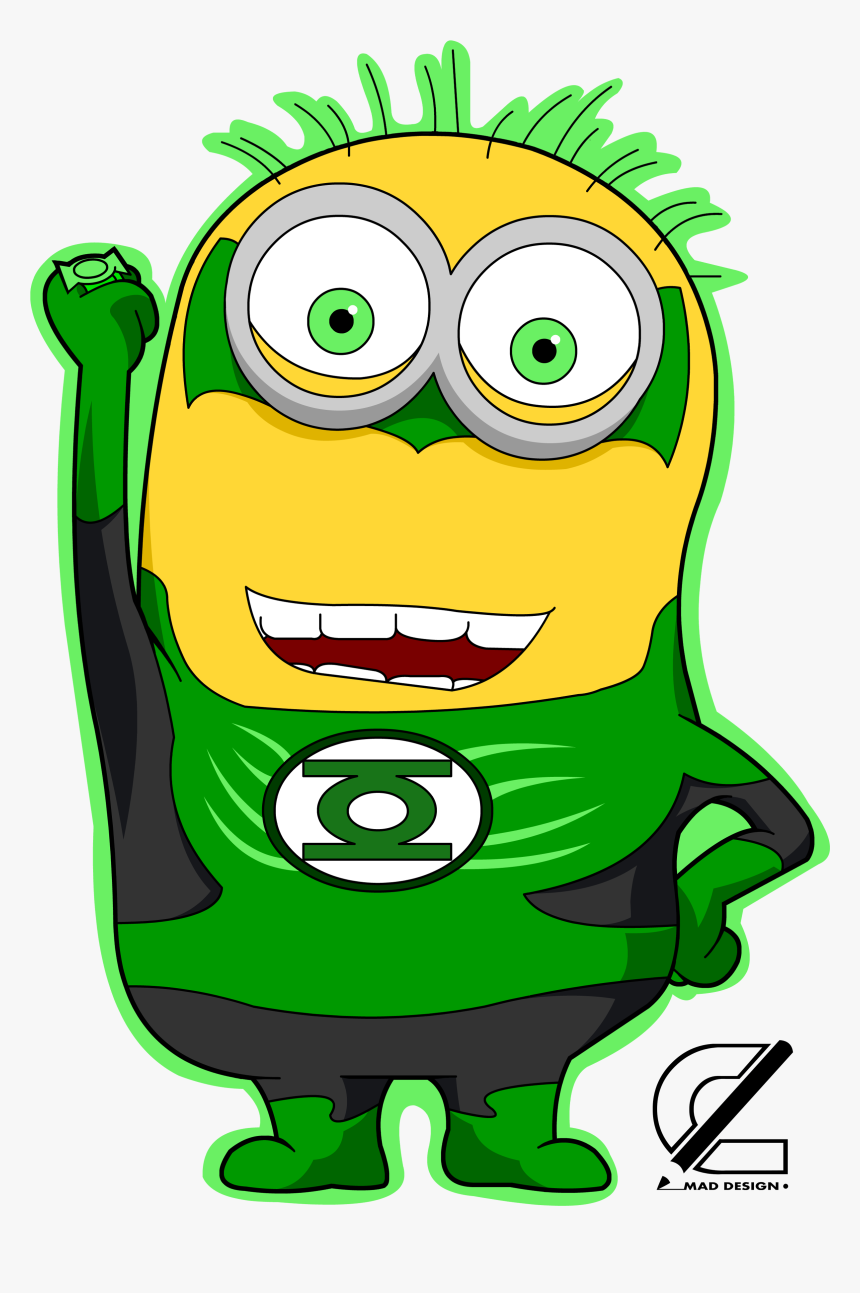 Daredevil Clipart Minion - Green Lantern Minion, HD Png Download, Free Download