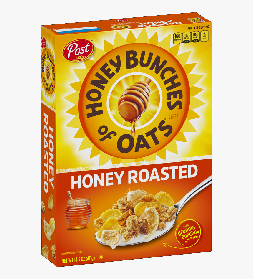 Hh-100 Rte Hbo Honey Roasted Product Box - Post Foods, HD Png Download, Free Download