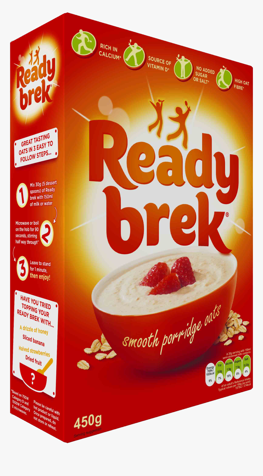 Ready Brek 450g Angled Right - Ready Brek, HD Png Download, Free Download