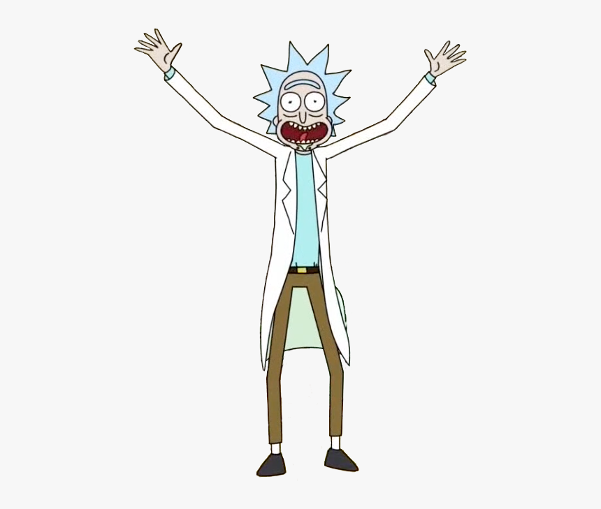 Rick Png Cutout From - Rick And Morty Cut Out, Transparent Png, Free Download