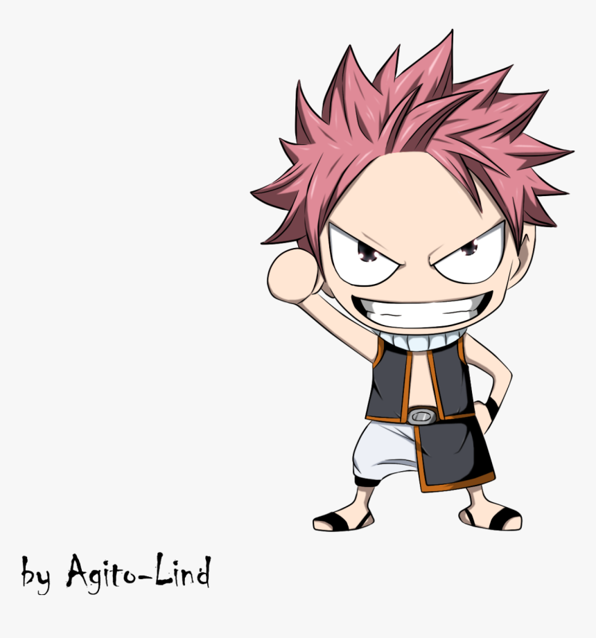 Fairy Tail Natsu Chibi, HD Png Download, Free Download