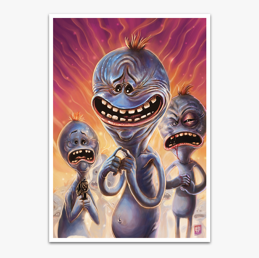 Image Of Mr Meeseeks - Meeseeks And Destroy, HD Png Download, Free Download