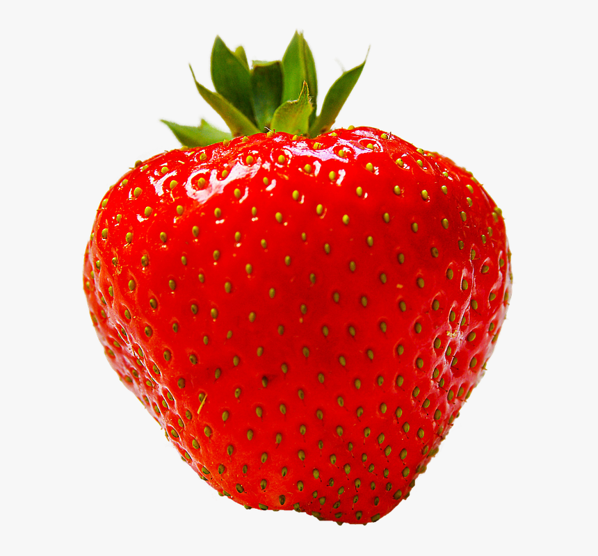 Strawberry Fruit Red Photo Pixabay - Red Strawberry Fruit, HD Png Download, Free Download