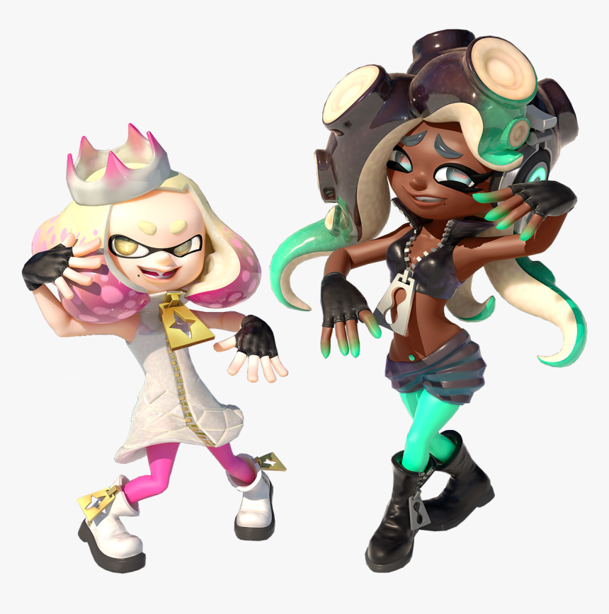 Pearl And Marina - Splatoon Pearl And Marina, HD Png Download, Free Download