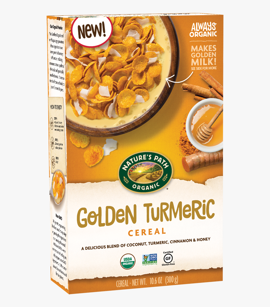 Golden Turmeric Cereal Costco, HD Png Download, Free Download