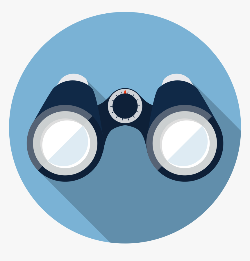 Search Engines Like Google And Youtube Are Tailoring - Binoculars Illustration Png, Transparent Png, Free Download