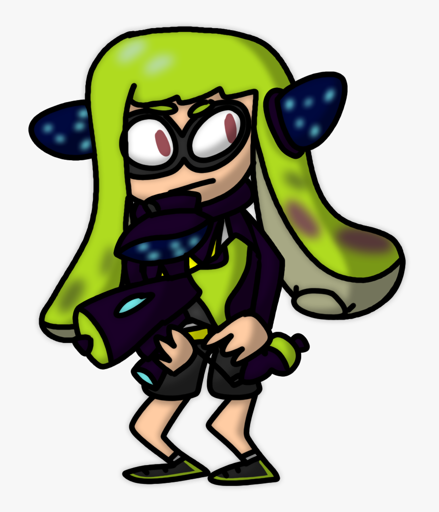 Transparent Splatoon 2 Png - Fanart Agent 3 Splatoon, Png Download, Free Download