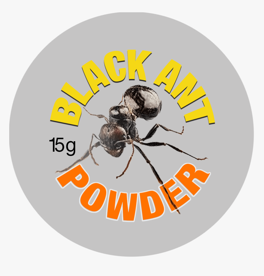 Black Ant Powder Label - Pest, HD Png Download, Free Download
