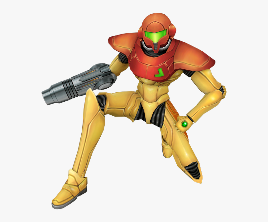 Transparent Samus Png - Samus Power Suit Ssbb, Png Download, Free Download