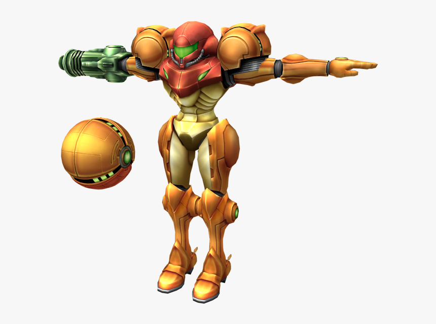 Download Zip Archive - Super Smash Bros Brawl Samus, HD Png Download, Free Download