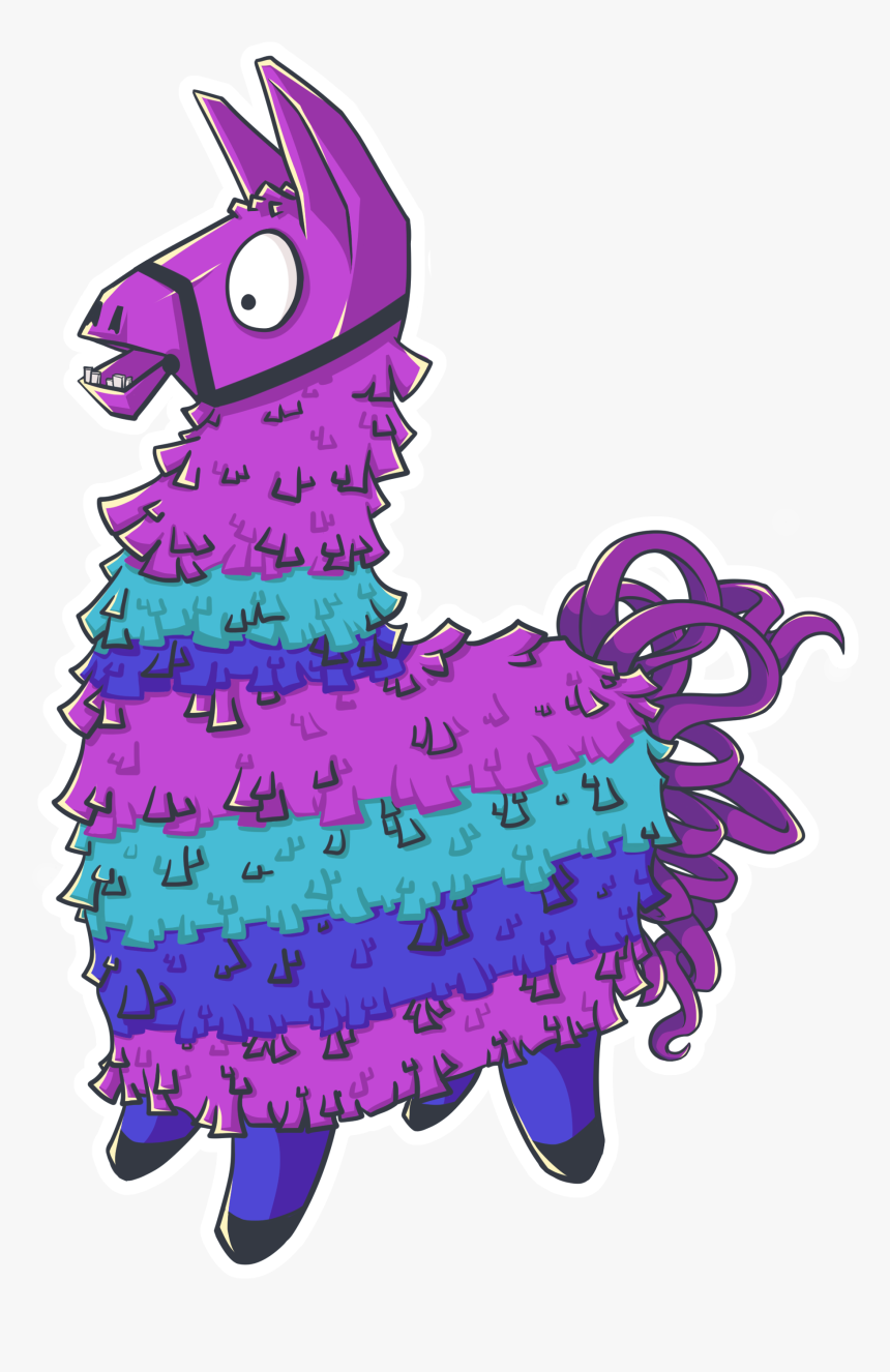 File F7529223b0 Original - Fortnite Llama Sticker, HD Png Download, Free Download