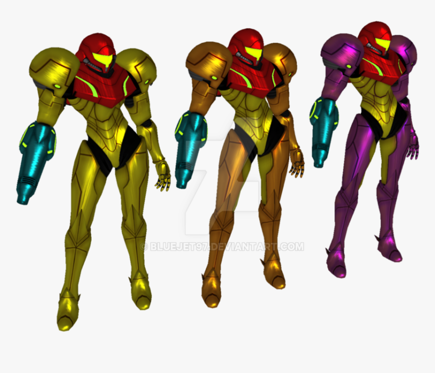 Metroid Other M Png - All Varia Suits, Transparent Png, Free Download