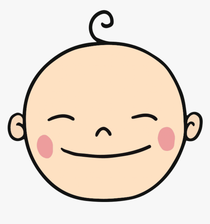 Baby Emoji Png - Baby Smile Clipart, Transparent Png, Free Download