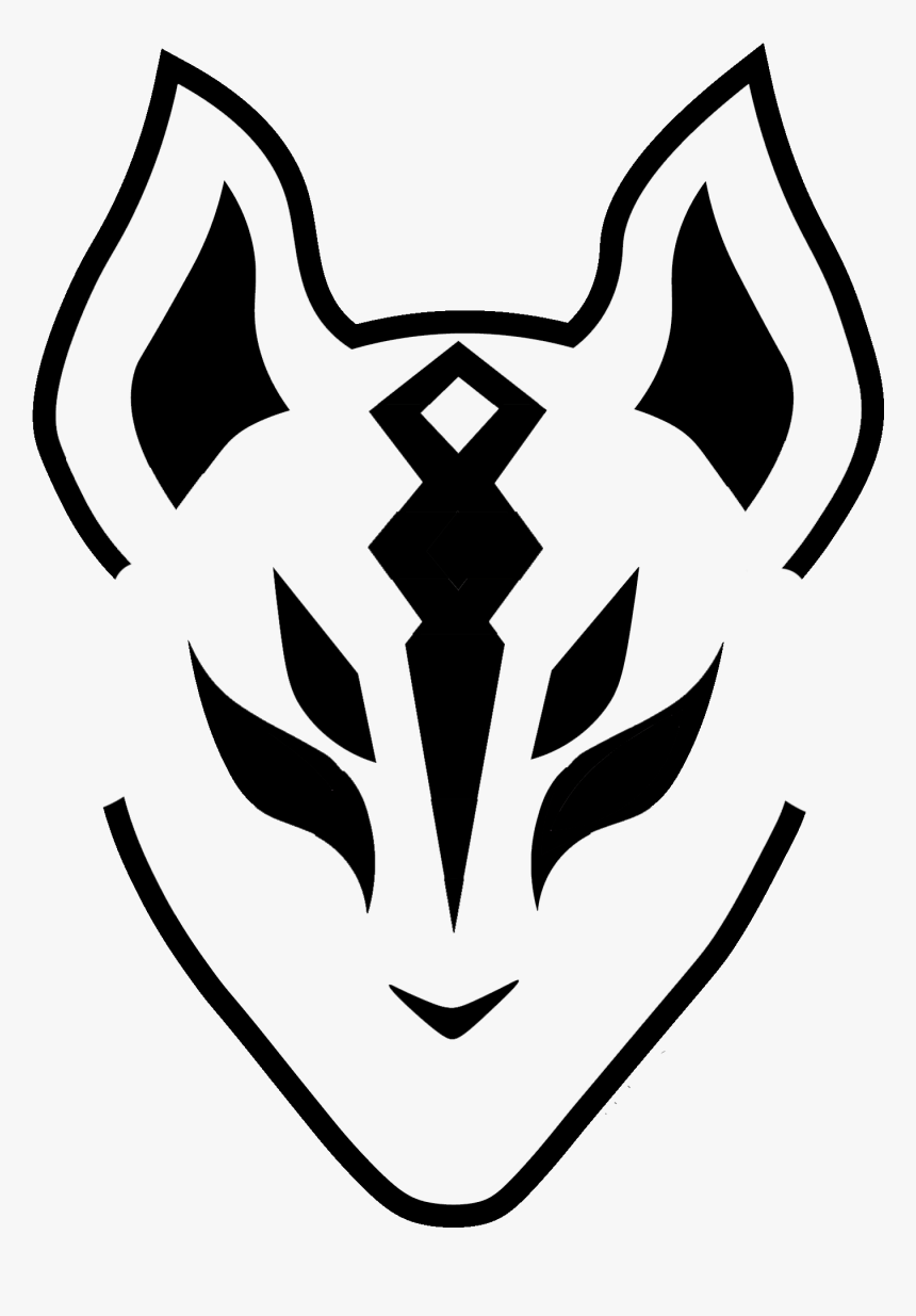 Fortnite Llama Stencil - Fortnite Drift Mask Drawing Easy, HD Png Download, Free Download