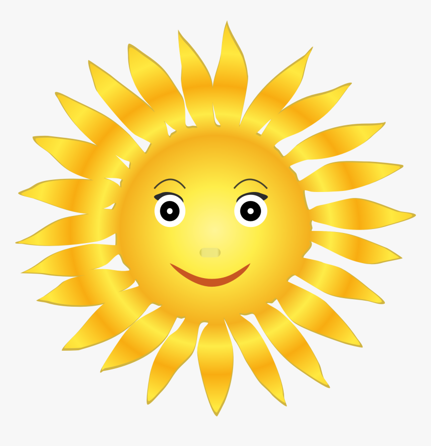 Sun Png Image - Kids Sun Clipart Transparent Background, Png Download, Free Download