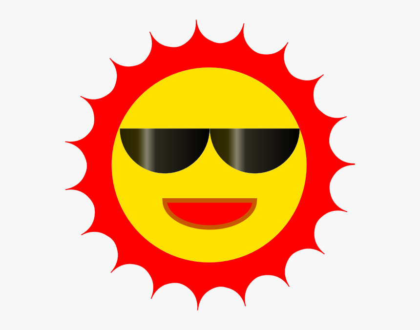 Sun Wearing Sunglasses Free, HD Png Download, Free Download