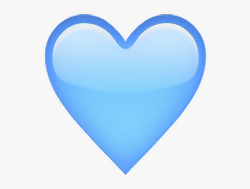 Heart emoji blue