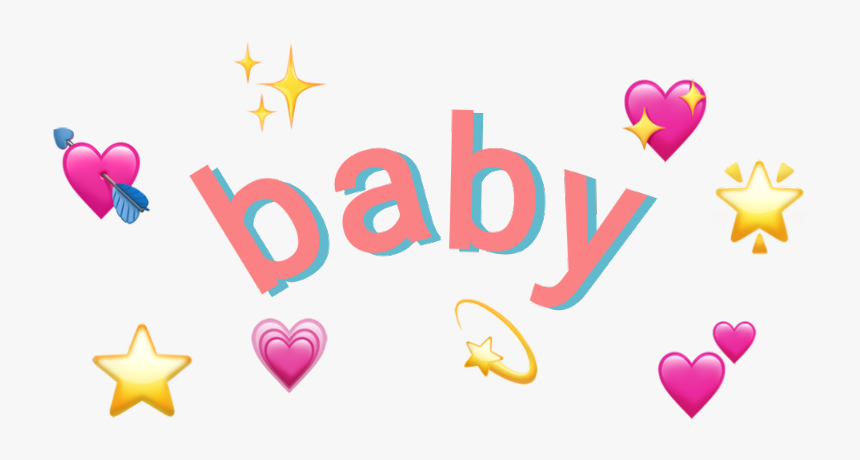 #baby #emoji #crown - Heart, HD Png Download, Free Download