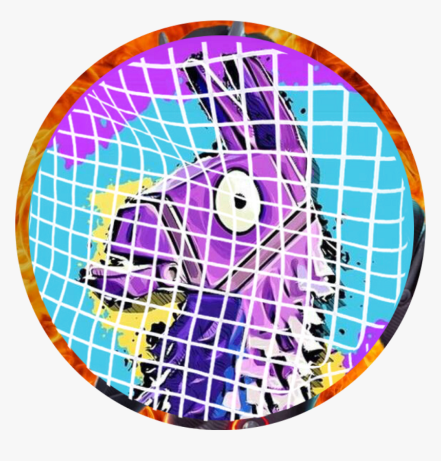 Fortnite Llama Icon Useitforart - Fortnite In A Circle, HD Png Download, Free Download