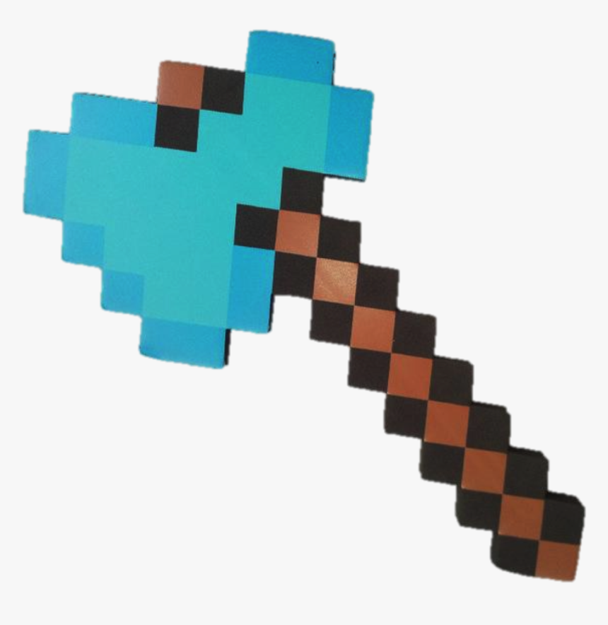 Diamond Axe - Minecraft Toys, HD Png Download, Free Download