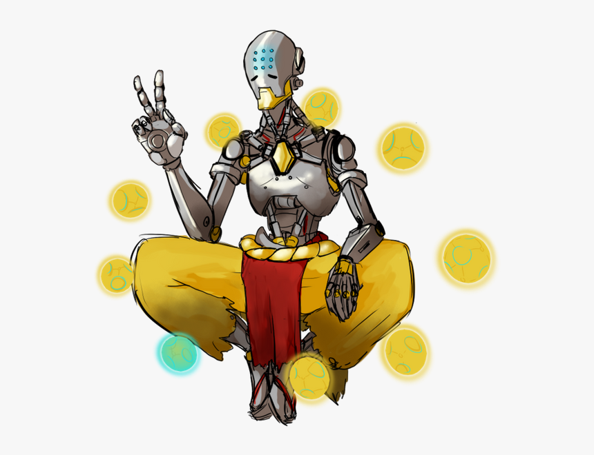 The Ways Of Zenyatta - Transparent Zenyatta Overwatch, HD Png Download, Free Download