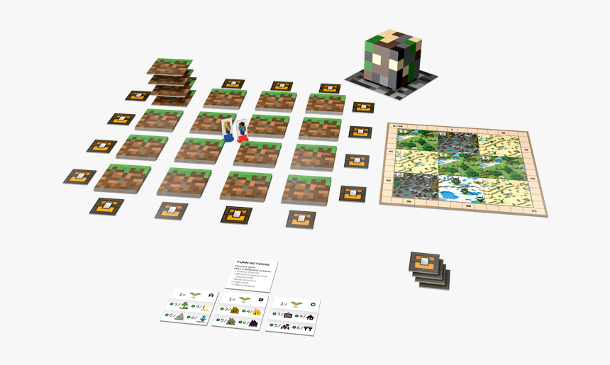 Minecraft Builders And Biomes Board Game, HD Png Download, Free Download