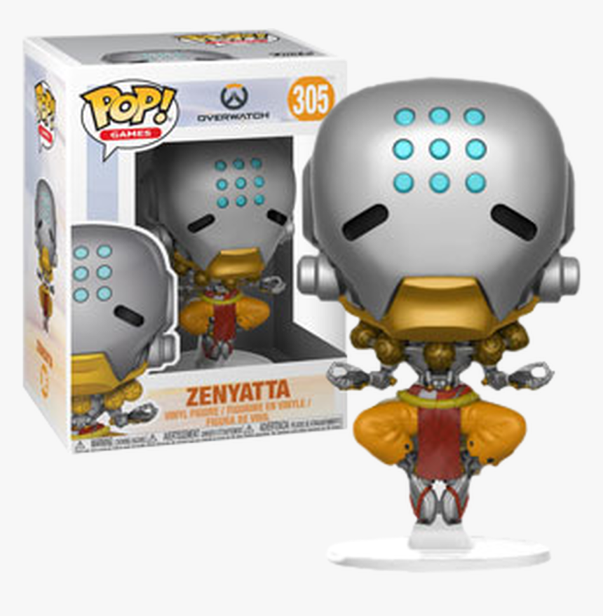 Zenyatta Vinyl 305 Funko Pop New Overwatch - Funko Pop Overwatch Zenyatta, HD Png Download, Free Download