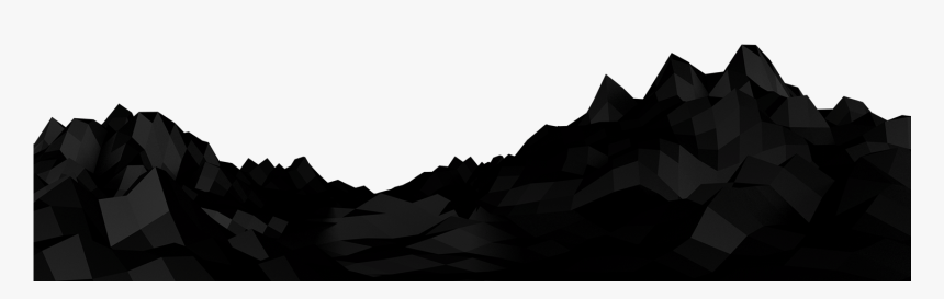 Mountain Silhouette Transparent At Getdrawings - Mountain Silhouette No Background, HD Png Download, Free Download