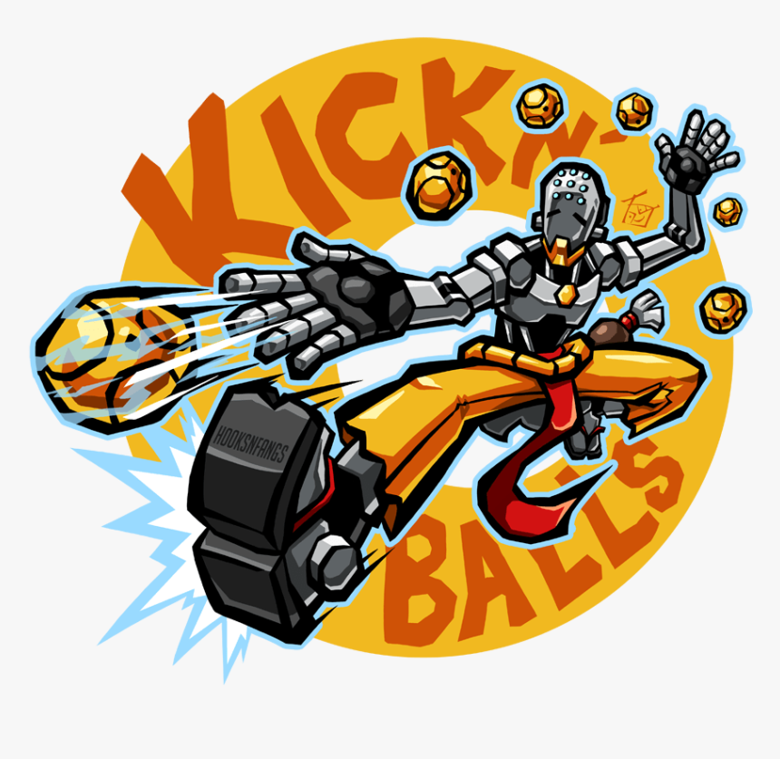 Zen Kicknballs-small - Zenyatta Balls Of Steel, HD Png Download, Free Download