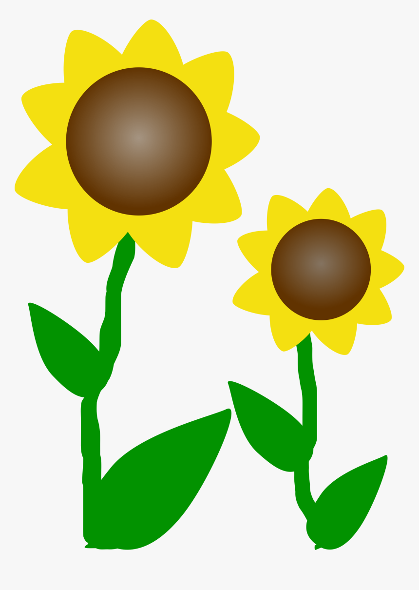 Sunflowers Clip Arts - Clip Art Flowers, HD Png Download, Free Download