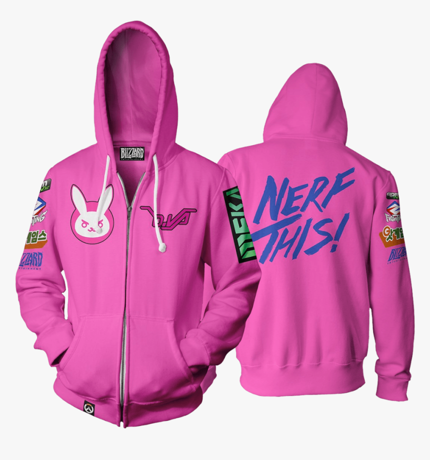 Overwatch D - Va Hoodie - D Va Hoodie Jinx, HD Png Download, Free Download