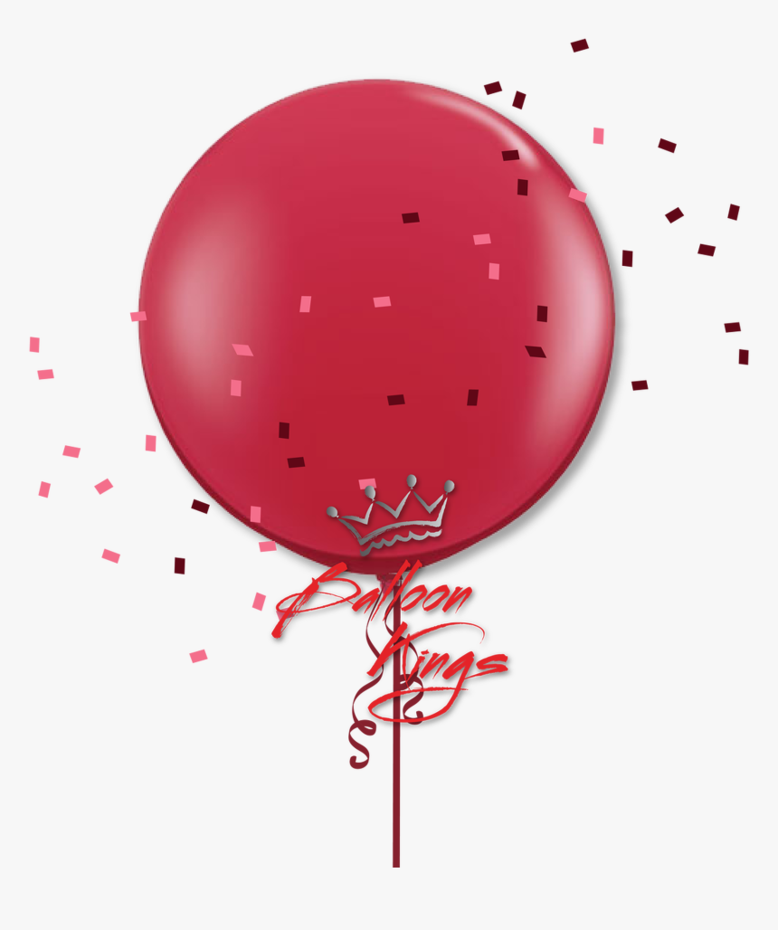 24in Jewel Ruby Red - Balloon, HD Png Download, Free Download