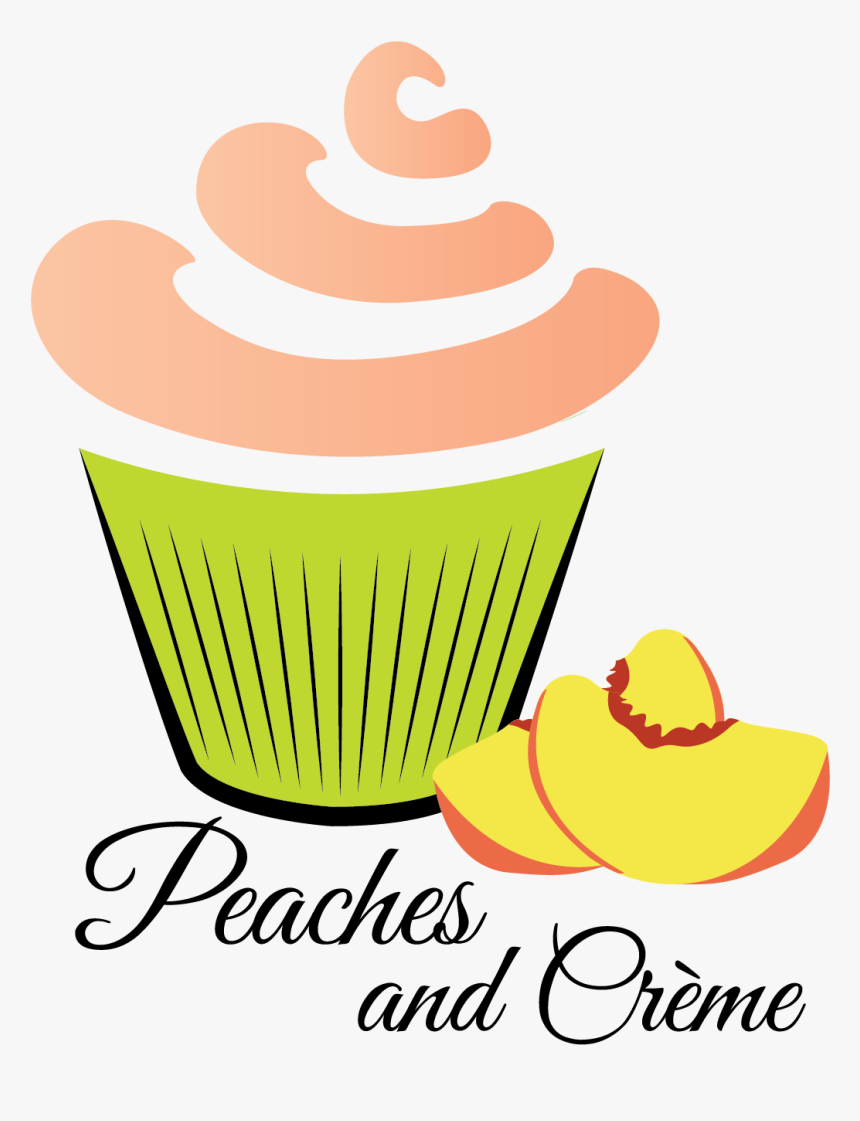 Peaches And Crème Bakery - Design, HD Png Download, Free Download