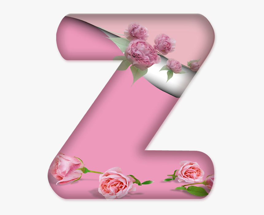 Alfabeto Con Rosas Png, Transparent Png, Free Download