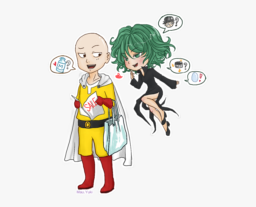 M Wa Sale Mau - Opm Tatsumaki X Saitama, HD Png Download, Free Download