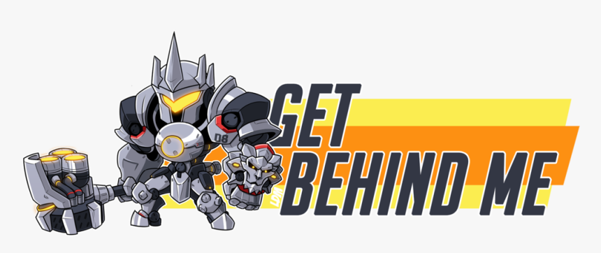 Reinhardt Get Behind Me, HD Png Download, Free Download