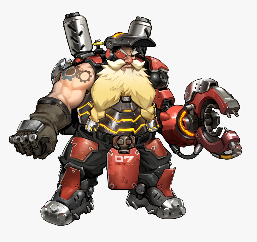 Reinhardt Reference - Torbjorn Overwatch, HD Png Download, Free Download