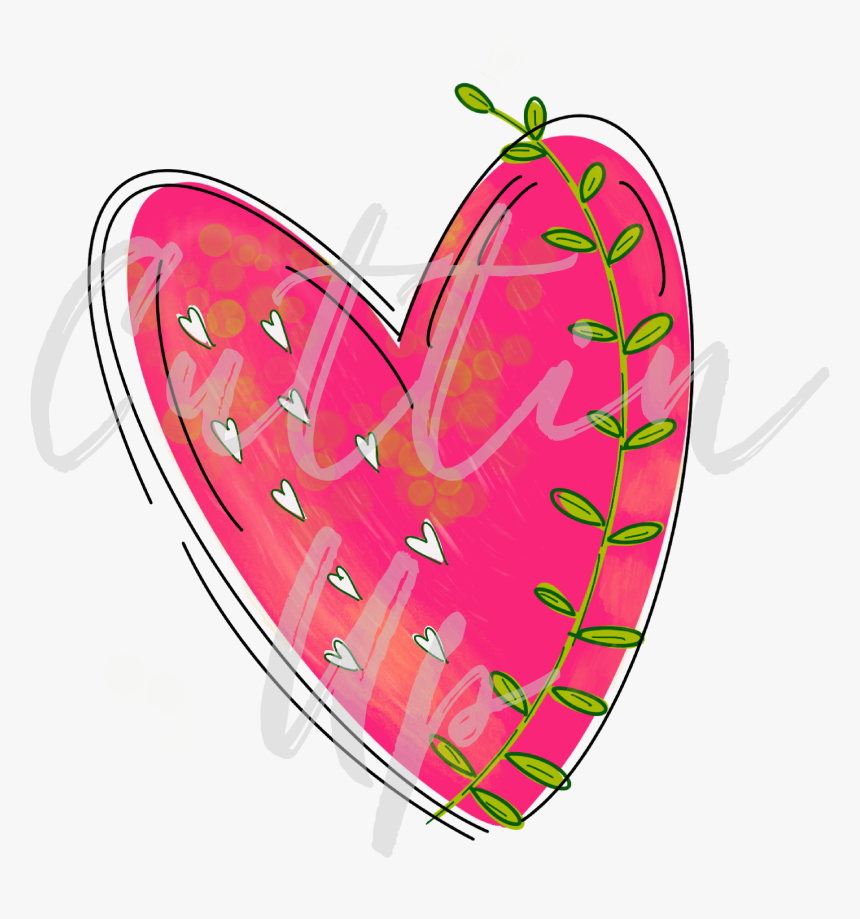 Hand Drawn Heart Png File - Heart, Transparent Png, Free Download