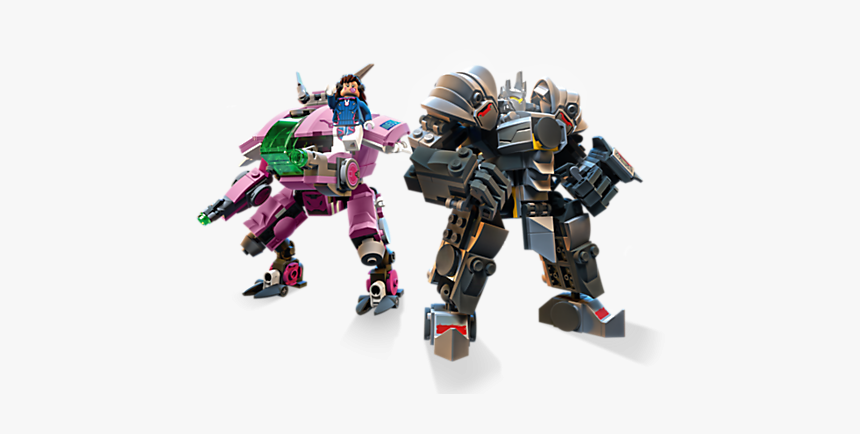 Lego D Va & Reinhardt, HD Png Download, Free Download