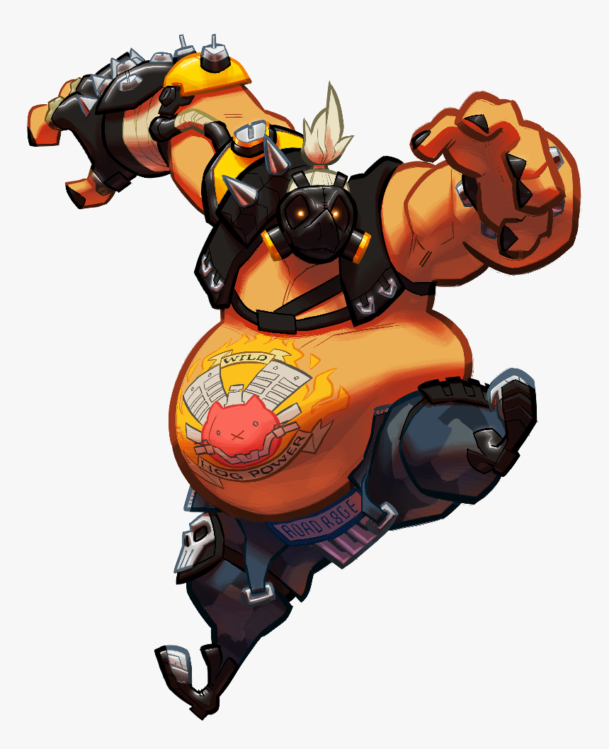 Fanart Roadhog By Projectendo-da53y8o - Overwatch Roadhog Fanart Transparent, HD Png Download, Free Download